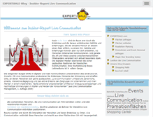 Tablet Screenshot of blog.expertisale.com